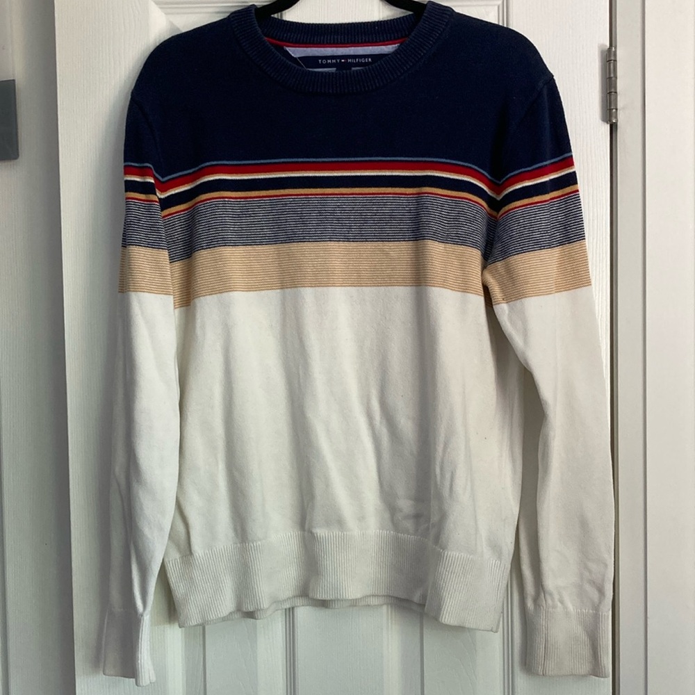🎉2/$20🎉 Vintage Tommy Hilfiger Knit Crewneck
